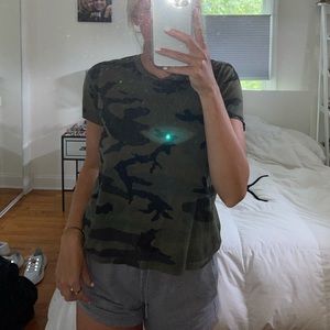 Aritzia TNA Camo tee